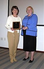 Carolyn Hofe was recognized as the 2008 Graduate Student of Distinction.