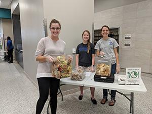 Students Weight Food Waste