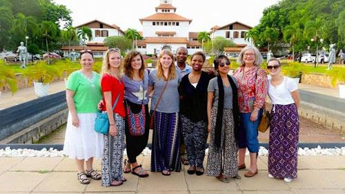2015 Ghana Tour travelers