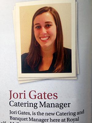 Internship Spotlight: Jori Gates, Hospitality Management and Tourism