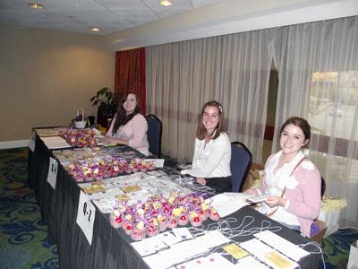 Phi Upsilon Omicron National Conclave registration Table 