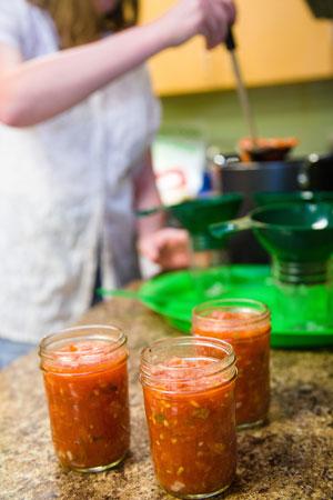 Canning Salsa