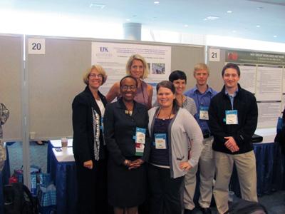 Faculty members Dr. Tammy Stephenson, Dr. Margaret Cook-Newell, Dr. Hazel Forsythe, Dr. Sandra Bastin, and Mr. Steve Perry attended to take advantage of professional development in current nutrition topics. Students Lindsey Mayes, Amy Camenisch, Andrew Wh