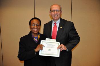 The Tri-State Diversity Conference has awarded the Individual Champion Award to Dr. Hazel Forsythe.