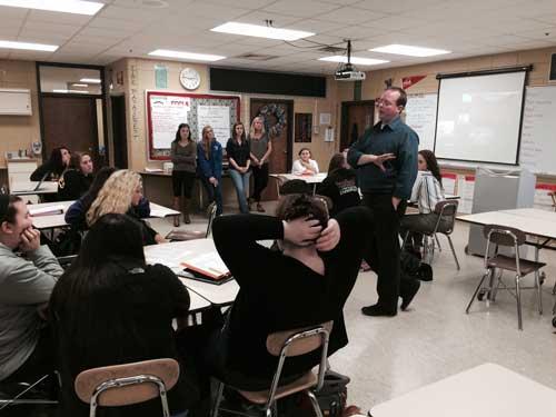 Dr. Jason Swanson at Boyle County High School