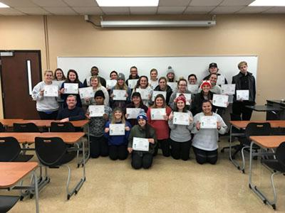 Hospitality Management Students Earn Industry Credentials