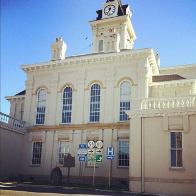 Historic Adair County Courthouse in Columbia, Kentucky 