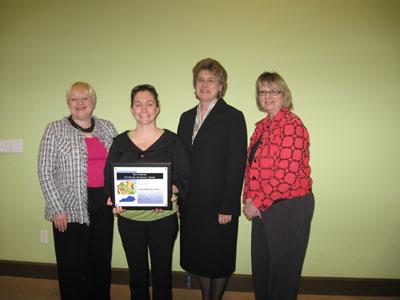 Ann Vail, Leslie McCammish, Debra Cotterill, and Laura Stephenson 