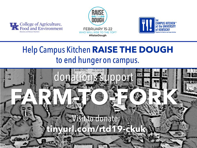 Campus Kitchen Competes to ‘Raise the Dough’ and Fight Hunger