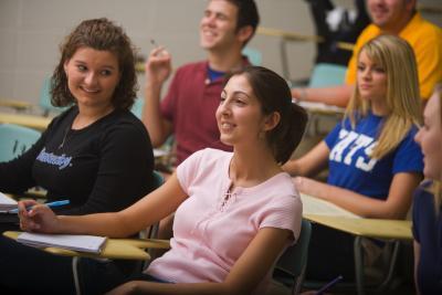 Students in class