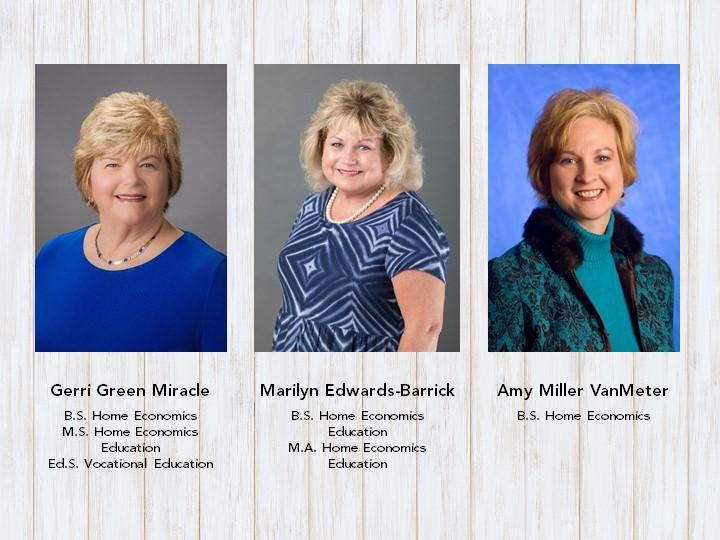 2018 HES Hall of Fame inductees include Marilyn Edwards-Barrick, Gerri Miracle and Amy VanMeter.